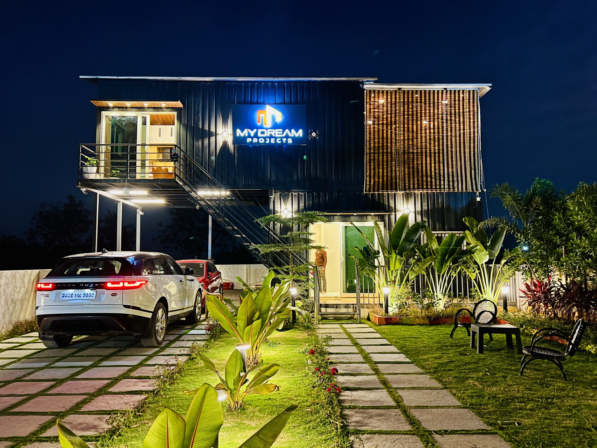 My Dream Projects container office in Ameenpur