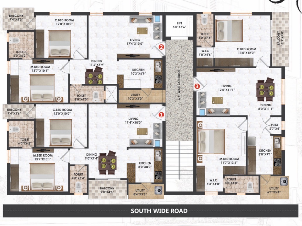 My Dream Atlantis residential floor plan