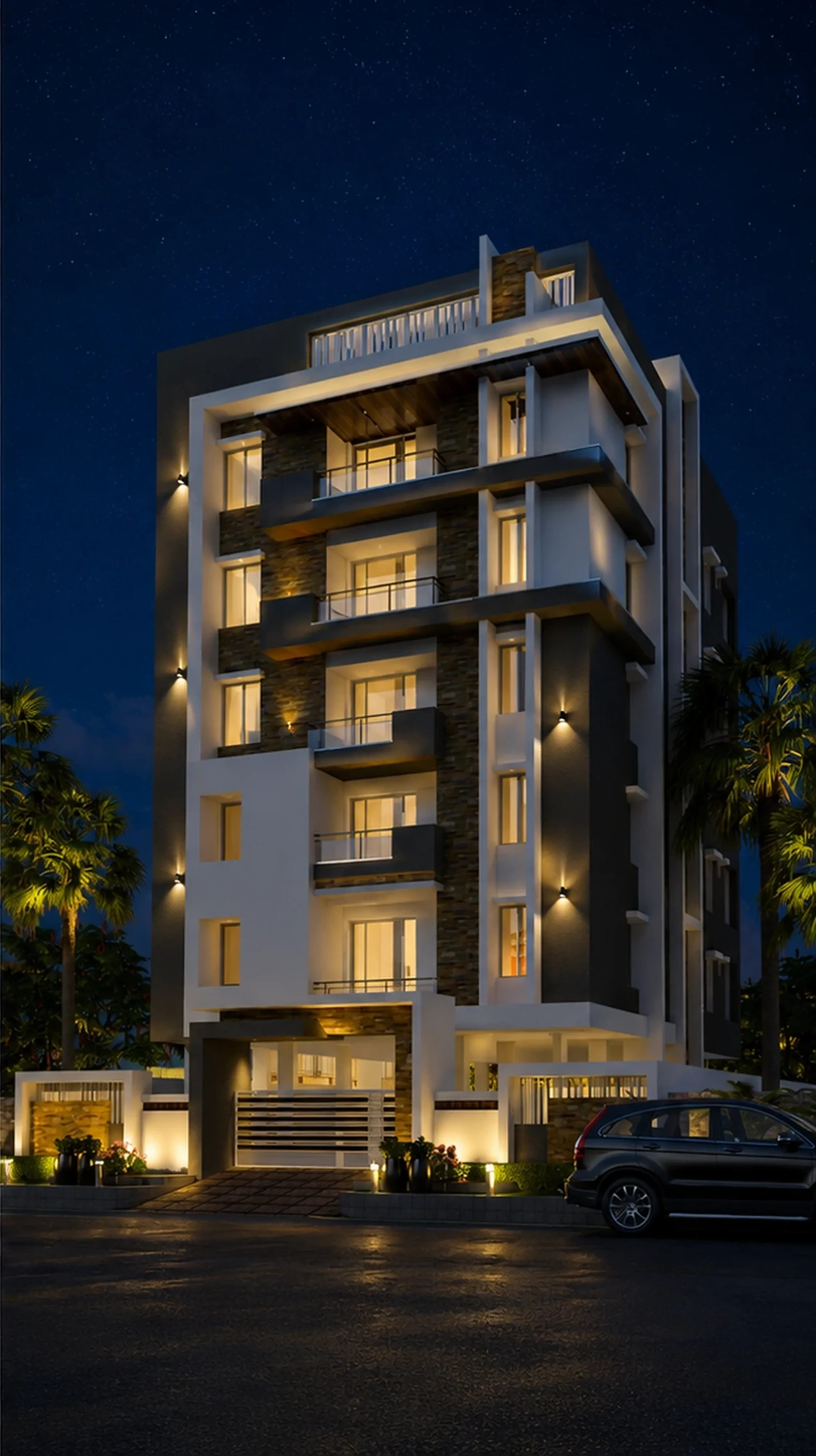 My Dream Avasa residential apartment elevation in Ameenpur