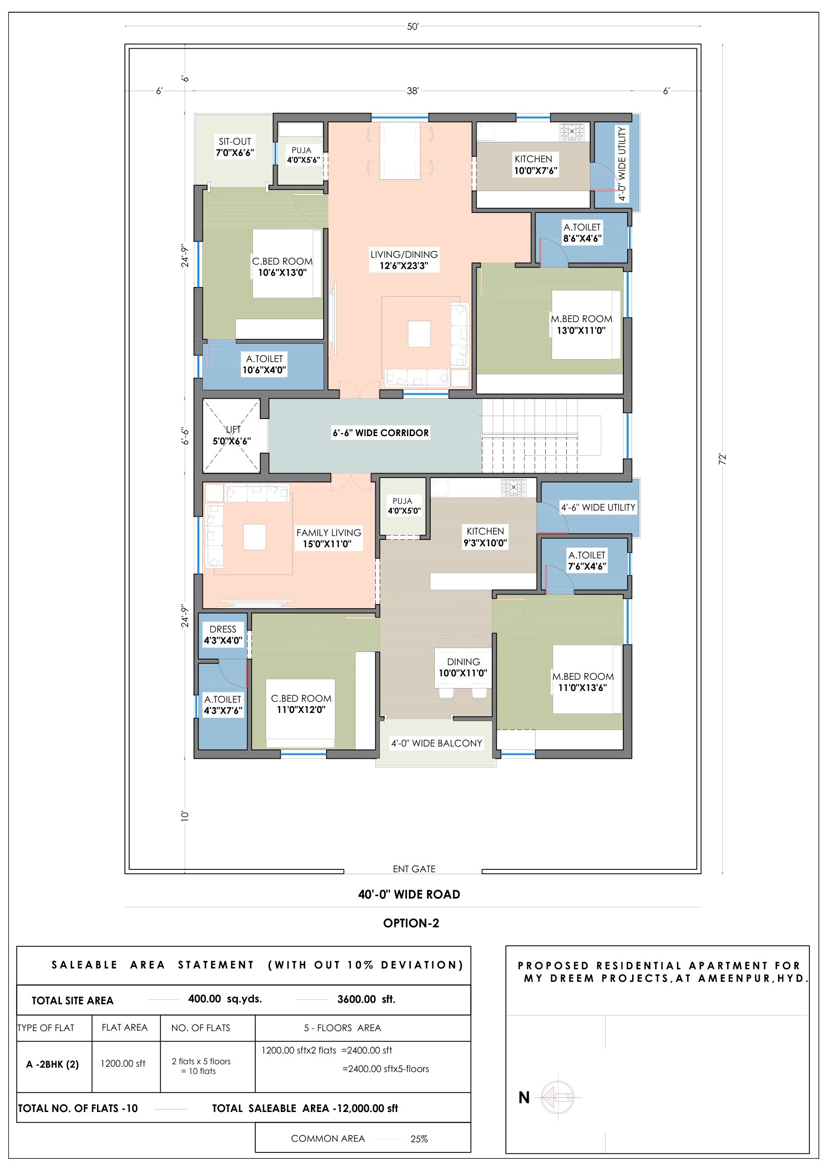 My Dream Avasa residential floor plan