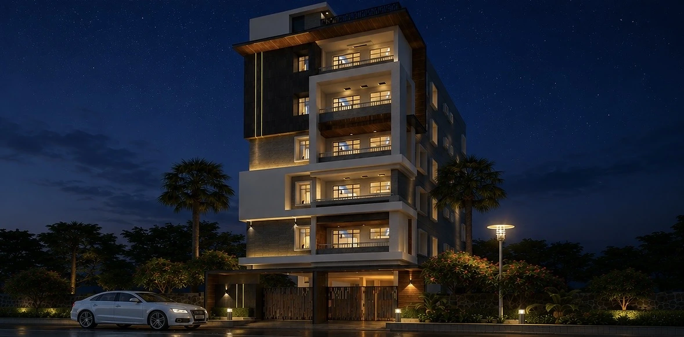 My Dream Glenmore residential apartment elevation in Ameenpur