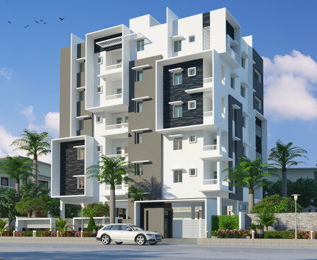 My Dream Nest residential apartment elevation in Ameenpur