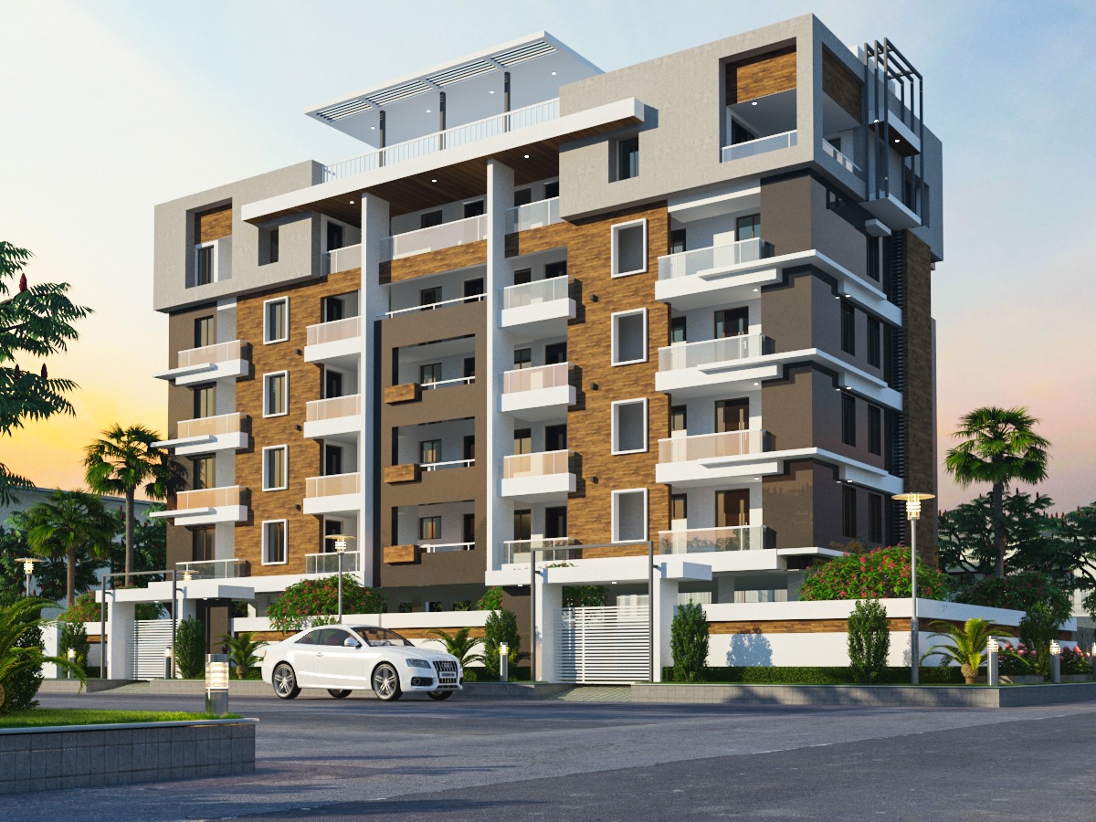 My Dream Skylark residential apartment elevation in Ameenpur