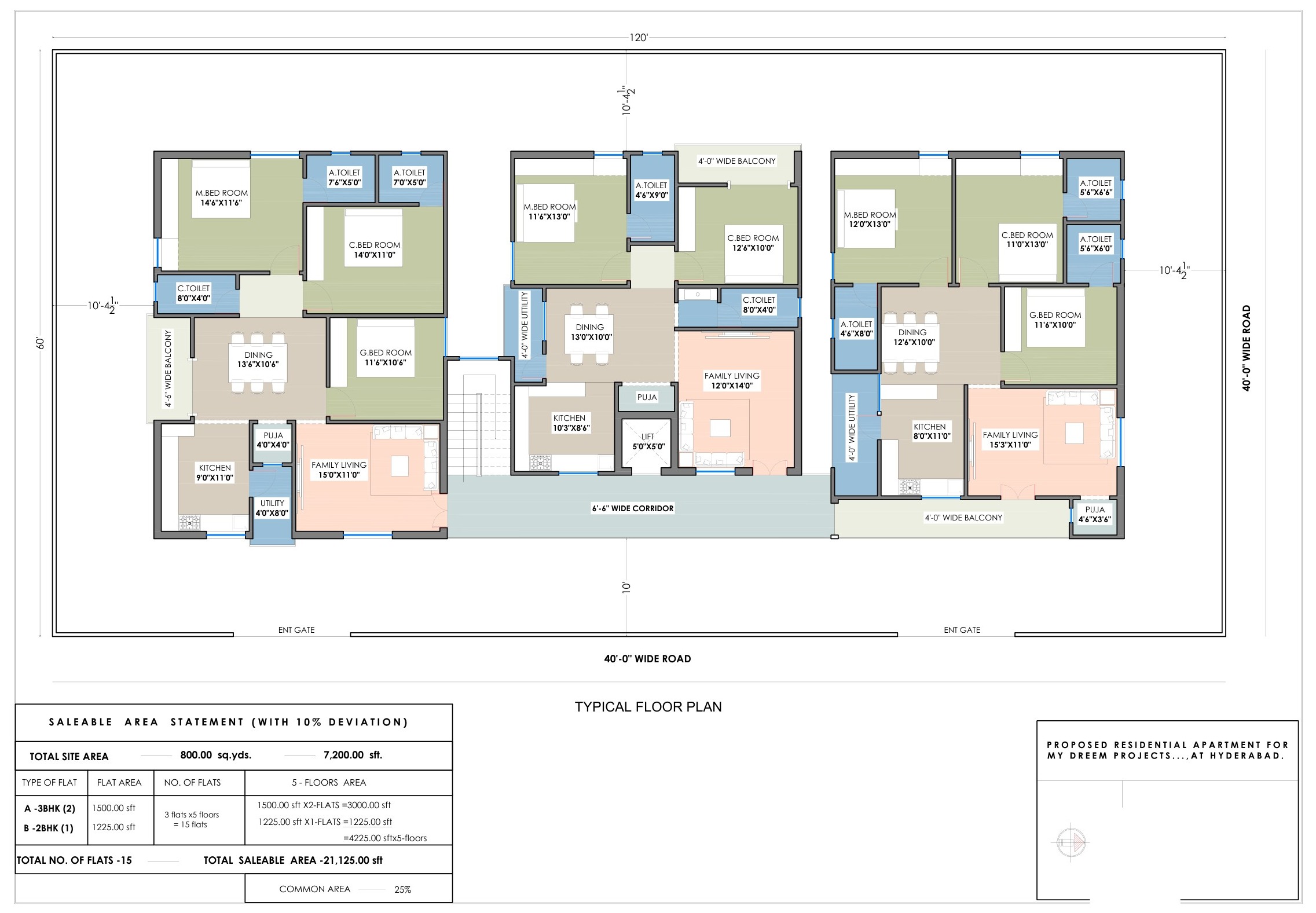 My Dream Skylark residential floor plan