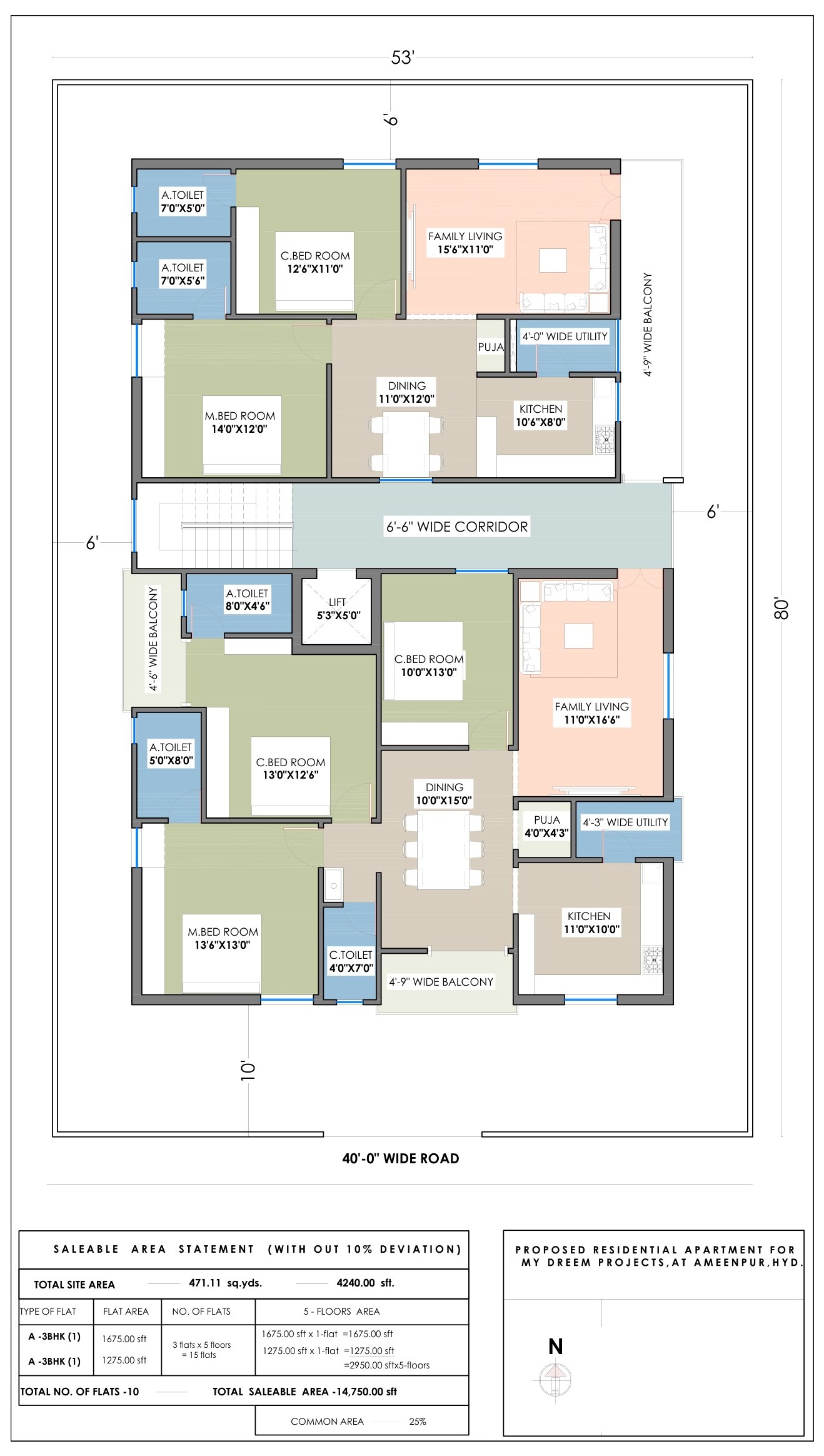 My Dream Solace residential floor plan