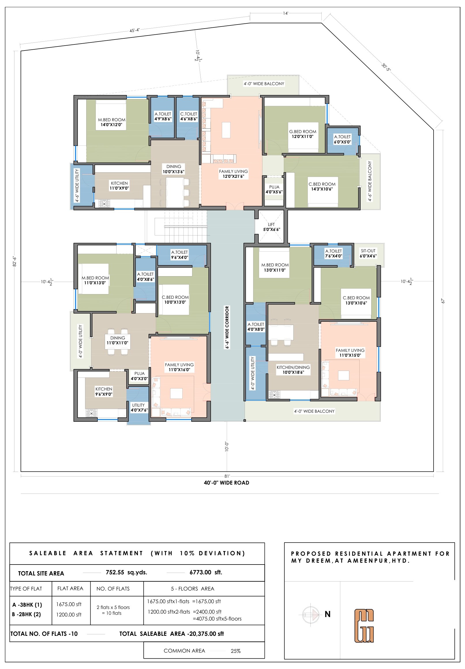 My Dream Summit residential floor plan