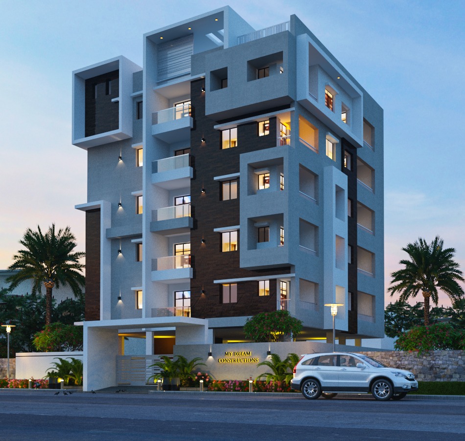 My Dream Zenith residential apartment elevation in Ameenpur