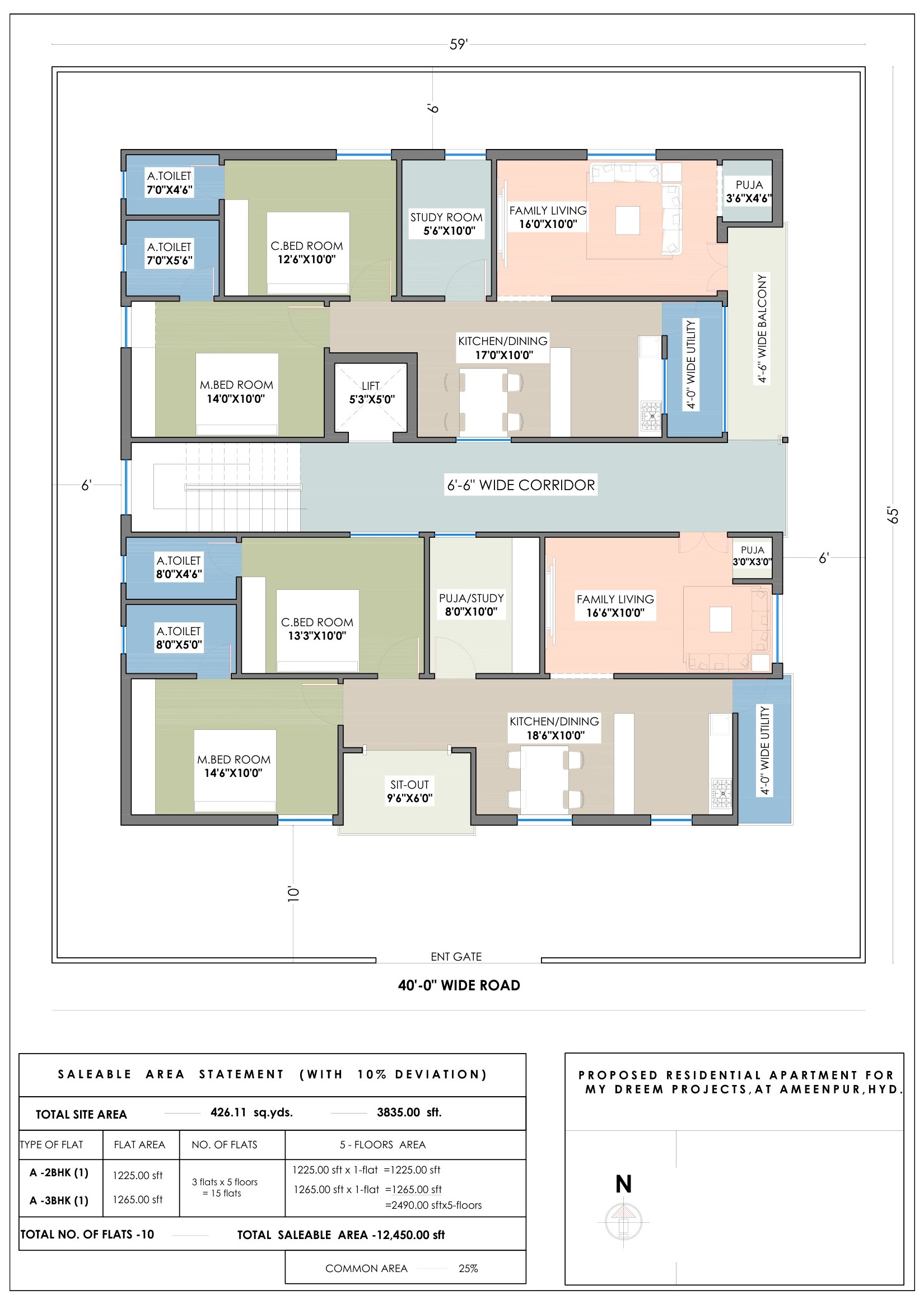 My Dream Zenith residential floor plan